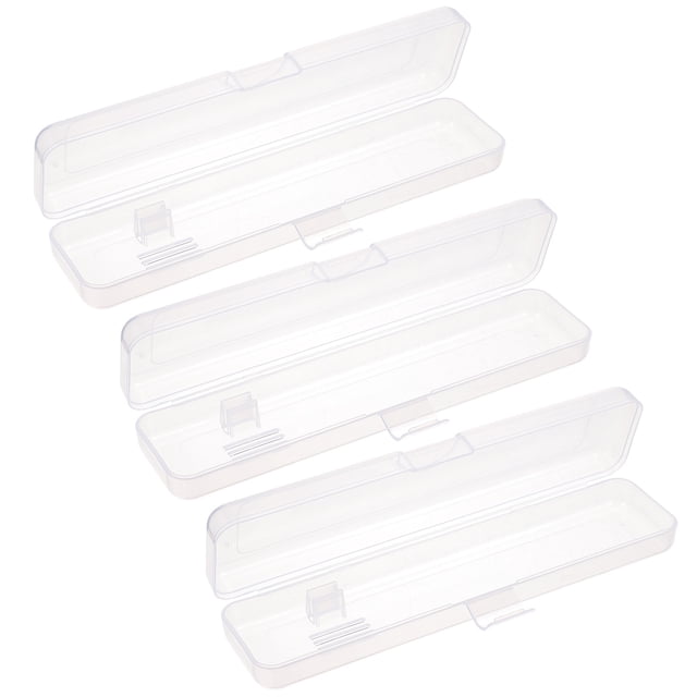 SEWCHICS 3Pcs Compact Toothbrush Storage Box Lightweight Portable Toothpaste Holder