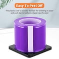 thumbnail image 4 of Barrier Film for Dental Barrier Tape Tattoo Tape 4" x 6" Disposable Barrier Sheets with Edge Dispenser Box, Disposable Plastic Perforated Sheets Film Dressing - 1200 Sheets|1 Roll - Purple, 4 of 6