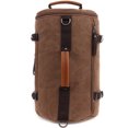 thumbnail image 1 of Coofit Travel Backpack Fashion Retro Unisex Cylinder Canvas Duffel Bag Outdoor Rucksack Shoulder Handbag Backpack, 1 of 10