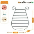 thumbnail image 4 of Mango Steam Metal Harp Stud Earring Jewelry Organizer, Display Stand, Storage, Gift (Silver), 4 of 4