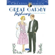 MING-JU SUN Adult Coloring Books: Fashion: Creative Haven The Great Gatsby Fashions Coloring Book (Paperback)