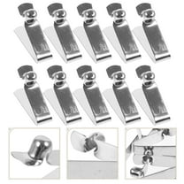 Niceauty 20Pcs Spring Clips Fasteners Nickel Plated Clips for Tent Poles Positioning
