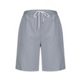 thumbnail image 4 of Pantalones Ligeros de Yoga para Mujeres de Cintura Alta Pantalones Cortos de Color Sólido, Uso Deportivo de Fitness Suave para Tenis Y Baile, 4 of 7