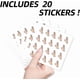 thumbnail image 3 of 400 pegatinas autoadhesivas para planificador, diseño de círculos, con el símbolo "OK", "Gotcha Okay Ok"., 3 of 9