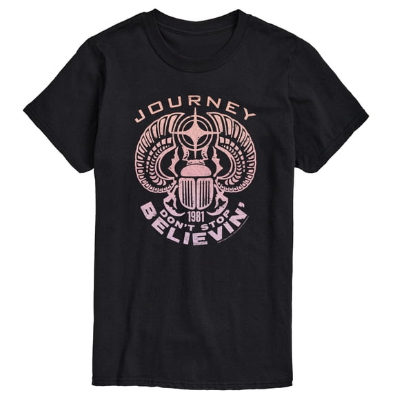 Journey - Scarab Don't Stop Believin' - Men's Short Sleeve Graphic T-Shirt
