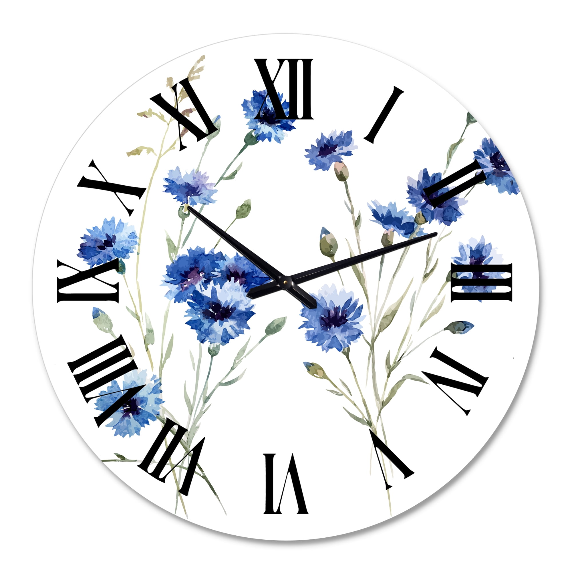 Designart 1 in Quartz Traditional Wall Clock