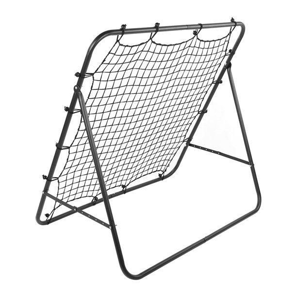 Steel Collapsible Football Rebound Target Net Adjustable Soccer