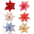 thumbnail image 2 of Artificial Flowers 13cm Small Flower Christmas Tree Wreath Accessory, 2 of 3