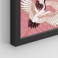 thumbnail image 5 of PixonSign Framed Wall Art Crane Birds Pattern Prints, Set of 4 Nature Animals Fine Arts, Colorful Modern Arts, Preppy Room Wall Décor, Minimalism Posters for Home Decor -, 5 of 5