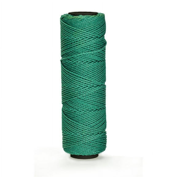 Bon 11-784 Line - Nylon #18 Braided - 500 Foot Green