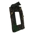 Set of 2 Rustic Forest Black Bears Climbing Tree Wall Single Rocker