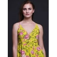 thumbnail image 4 of Bimba Robe Longue Chic à Imprimé Floral pour Femme, Style Bohème, Maxi d'Été, Tenue de Plage - Moyen, 4 of 6