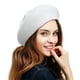 thumbnail image 2 of Boina de primavera y verano, sombrero de protección solar que combina con todo, sombrero de pintor de moda para adultos (blanco), 2 of 8