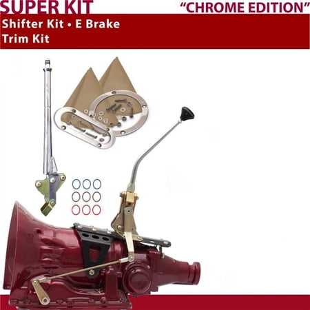 American Shifter TH400 Shifter Kit 10 in. E-Brake Trim Kit for CC008