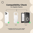 thumbnail image 5 of PopSockets PopGrip for MagSafe: Grip and Stand for Phones and Devices - Aluminum Radial Gold, 5 of 6