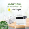 thumbnail image 4 of Toner Jaune Compatible HP W2112X / 206X (avec Puce) par Superink, 4 of 6