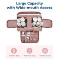 thumbnail image 3 of Neceser BAGSMART Travel ligero para mujer rosa, 3 of 7