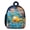 blue-style, variant on Bubble Guppies Cute Cartoon backpack travel bag adjustable shoulder straps One size