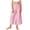 xf5 Pink, variant on Girls Wide Leg Pants Kids Girls Gaucho Pants Casual Wide Leg High Waist Soft Ruched Capris Fold Over Summer Stretch Capri Sweatpants