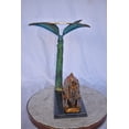 thumbnail image 4 of Nifao Camel Sitting Under A Palm Tree Bronze Statue – Home Decor Sculpture, 17"L x 27"W x 23"H, 4 of 8
