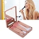 thumbnail image 4 of Juego de brochas de maquillaje, 5 piezas de maquillaje portátil, brocha para mascarilla, brocha de maquillaje, funcionalidad inteligente, 4 of 8