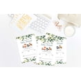 thumbnail image 3 of Inkdotpot 30 Fill In StyleBaby Shower Invitation Cards Jungle Animals Gender Neutral Blank Invites, 3 of 7
