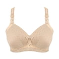 thumbnail image 2 of Avtoify Women Large Thin Bra Summer Bras for Women Wirefree Side Support Full Cup Wear, 2 of 7