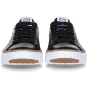 Cole Haan Women's Grandpro Topspin Sneaker, Black/Optc Wht/Yellow