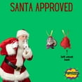 thumbnail image 3 of Popfizzy Handmade Santa Christmas Ornaments, Christmas Decor, 3 of 8