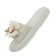 thumbnail image 5 of Sandalias de moda para mujer, zapatillas de plataforma, zapatos con lazo, sandalias antideslizantes. 38 39 Blanco, 5 of 9