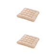 thumbnail image 4 of Cojín de silla Matsuzay camello superficial 40*40cm 2Conjunto, 4 of 6