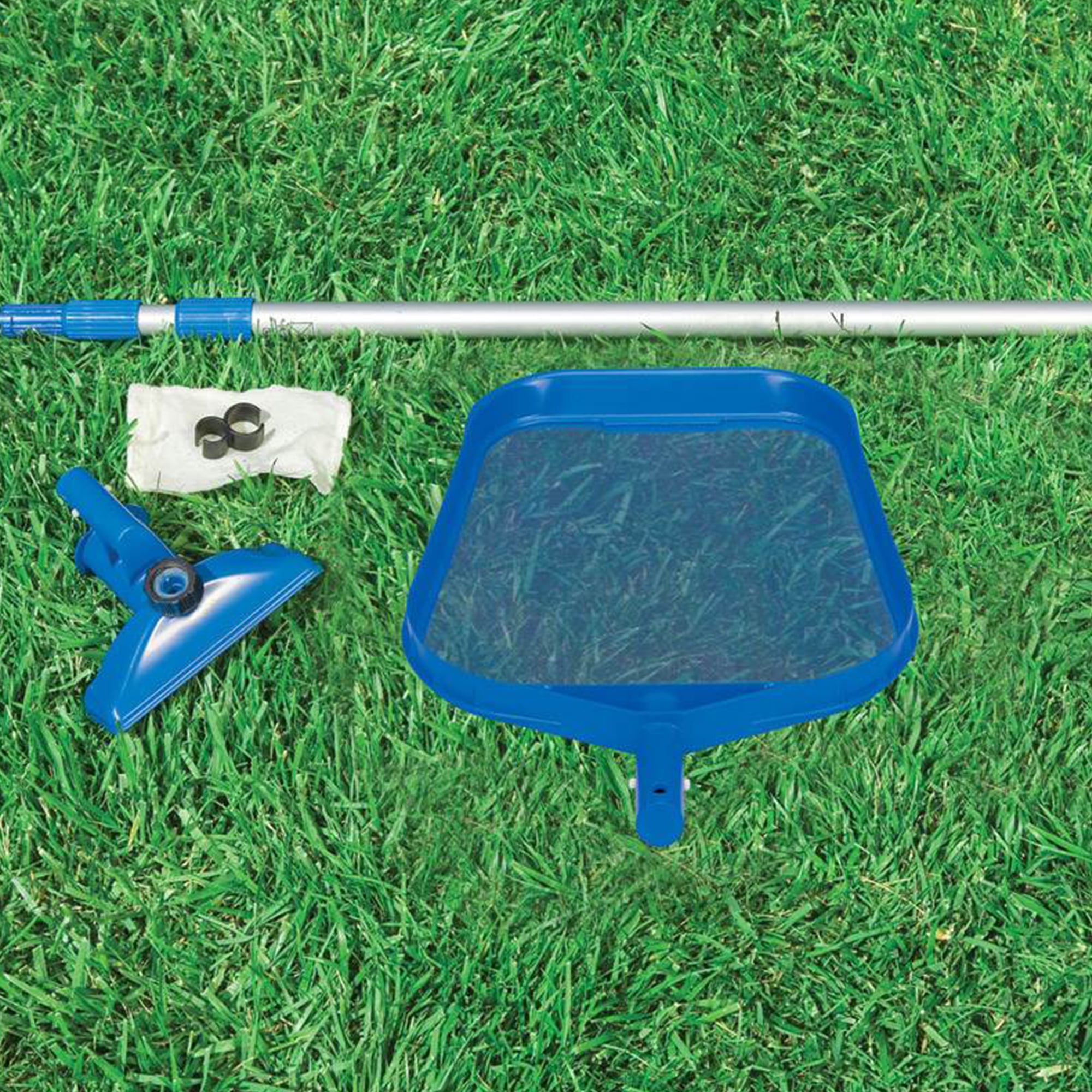 Intex Metal Frame 10'x30" Swimming Pool with Filter Pump & Maintenance Kit