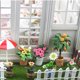 thumbnail image 4 of 1:12 casa de en miniatura árbol de de arcilla hecho en para jardín micro ornamentos de paisaje (árbol ) Hugo Plantas en miniatura para casas de muñecas, 4 of 9