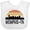 AA-White, variant on Inktastic Memphis Tennessee Skyline Retro Sunset Boys or Girls Baby Bib