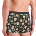 thumbnail image 4 of Rateoe Dragon With Hohoho Mens Boxer Briefs Poly Spandex Performance Boxer Briefs Underwear Hem Boxer Briefs - Small, 4 of 8