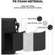thumbnail image 4 of Portavasos universal para andador o silla de ruedas, portabotellas con bolsillos de malla, color negro, 4 of 4
