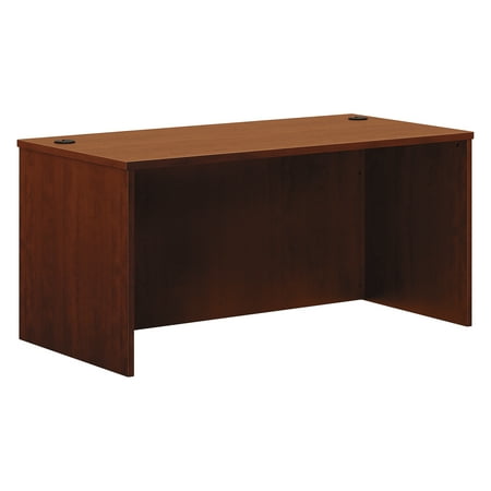 Basyx Credenza Shells - basyx BL Laminate Series Rectangular Desk Shell, 60w x 30w x 29h, Medium Cherry