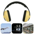 thumbnail image 2 of Foldable Earmuff, Portable Children Sleep Earmuff, Adjustable Boys Girls Students For Teens Yellow, 2 of 8
