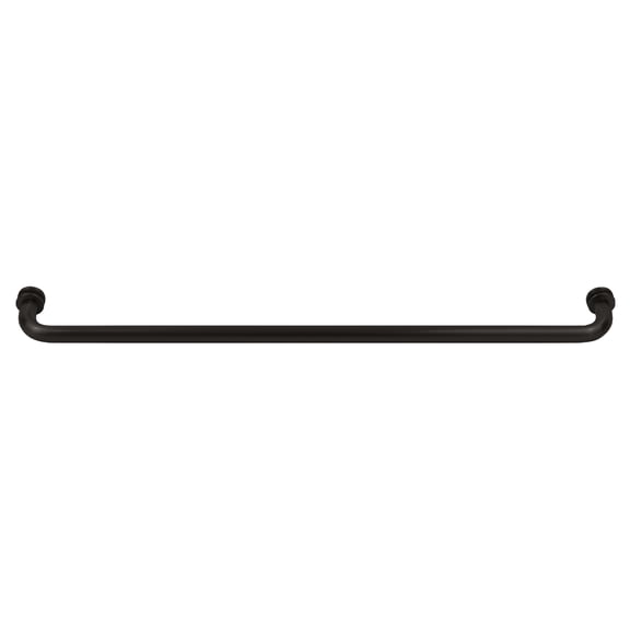 CRL BM280RB Oil Rubbed Bronze 28" BM Series Tubular Single-Sided Towel Bar