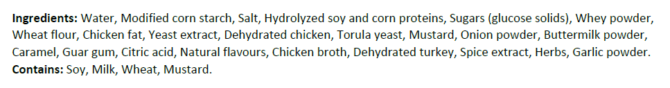 Turkey Gravy