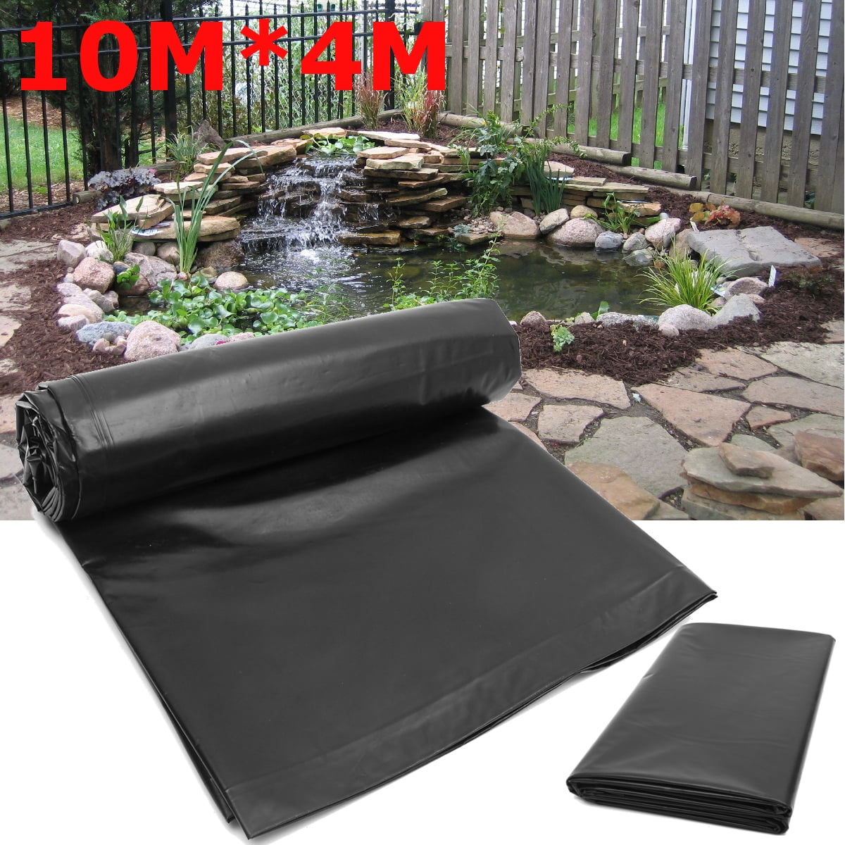 32ft Fish Pond Liner PVC Membrane Reinforced Gardens Pools Landscaping