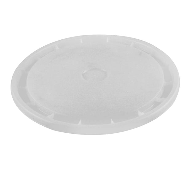 Cubeta Leaktite #6GLD con tapa de plástico blanca, 5 galones