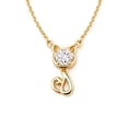 thumbnail image 5 of MOON & SELF Collar Bastet Essence Dije Gato Cat Lover Baño Oro Elegante, 5 of 5