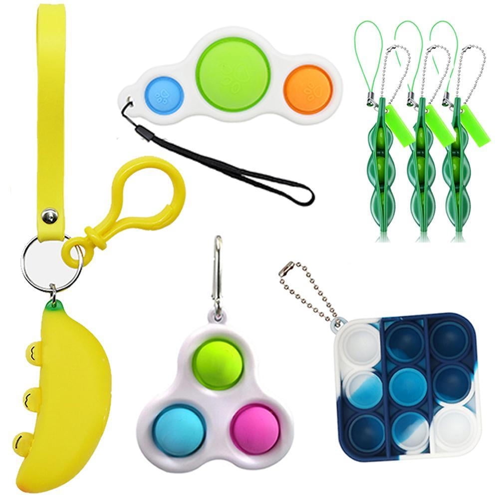 Details about   7Pcs Sensory Toys Set Simple Sensory Toys Squeezing Hand Toys Decompression Toys 