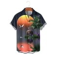 thumbnail image 6 of Gamivast Mens Beach Shirts Sailboat Print Short Sleeve Button Down Tropical Shirts Casual Summer Tees Soft Breathable Holiday Aloha Party Fashion Tops, 6 of 6