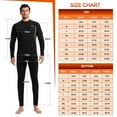 Cl Convallaria - Konjunto de Ropa Interieur Térmica para Hombre, Con