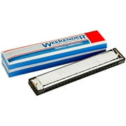 Hohner Weekender 24 Hole Harmonica in Chrome - Key of C