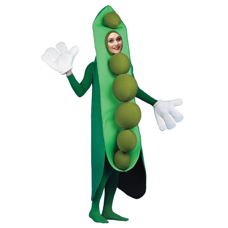 green peas fancy dress in a Pod Unisex One Size Adult Costume 2023 Prom Dresses