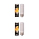 thumbnail image 4 of Bombilla LED Inteprter con efecto de llama 3 modos de iluminación Luz amarilla 3W B22 2Conjunto, 4 of 6