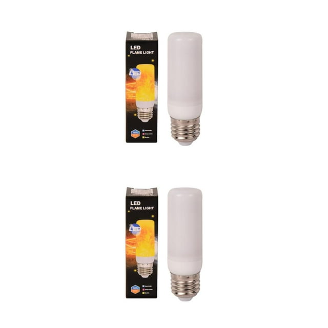Cateissary La bombilla universal de la llama de la boca del tornillo LED para las diversas ocasiones y el cuerpo de la lámpara tienen buena Type1 NO1